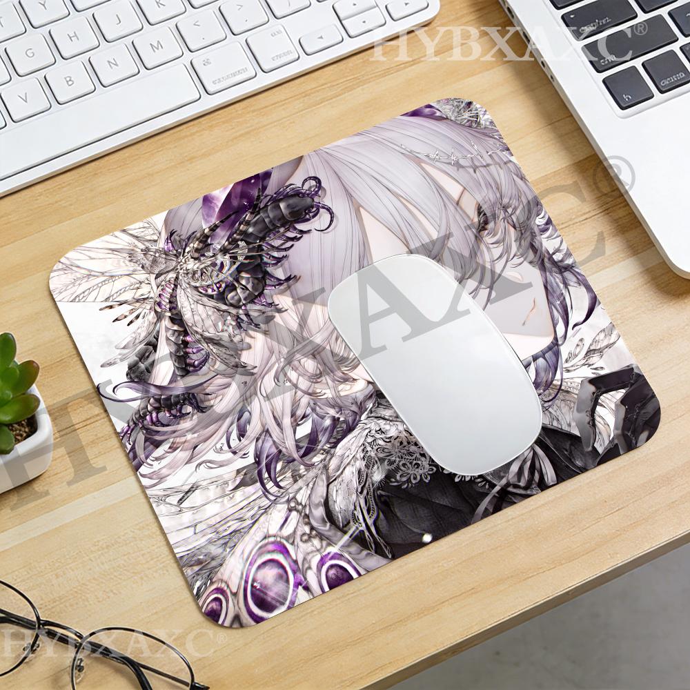 Work Desk Home Setup - HYBXAXC Silver Hair Elegant Girl Small