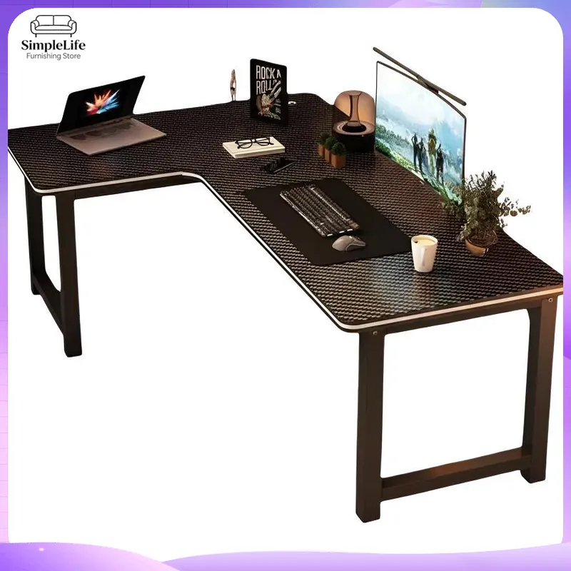 Desk Setup For Studying - Corner Gaming Desk Computer Desk with