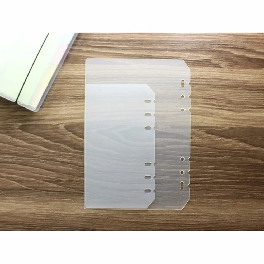 Ring Binder Box - 2 Pcs/set Elastic Transparent Seperator Base