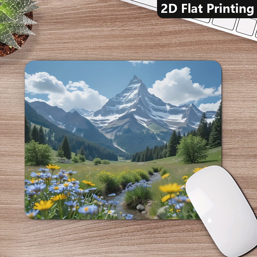 Desk Setup Pc And Laptop - Gaming Office Non-Slip Mouse Pad Scenic