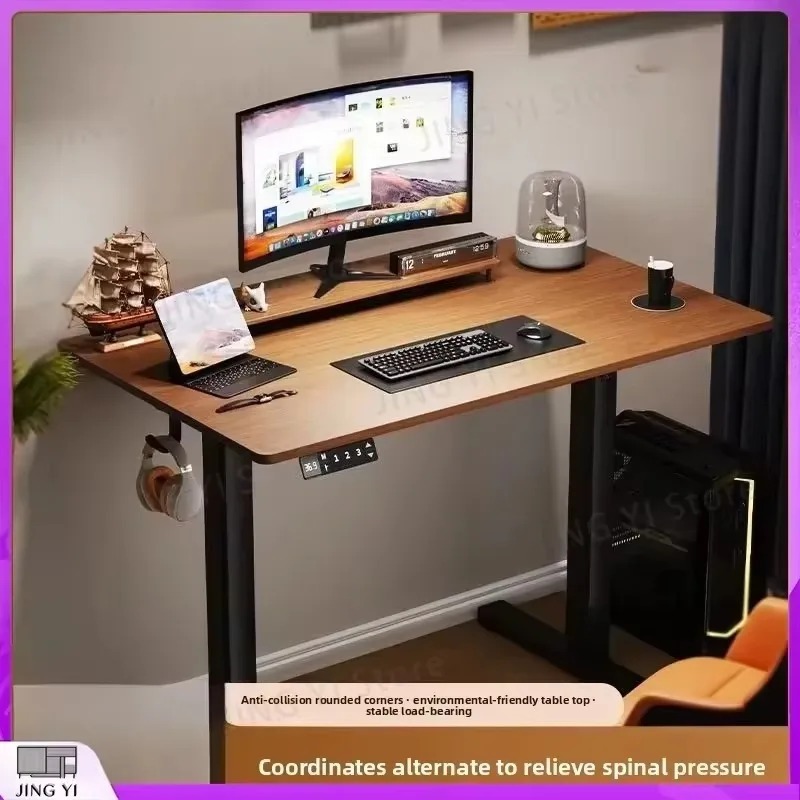 Desk Setup For Studying - Electric Height Adjustable Standing Desk Solid