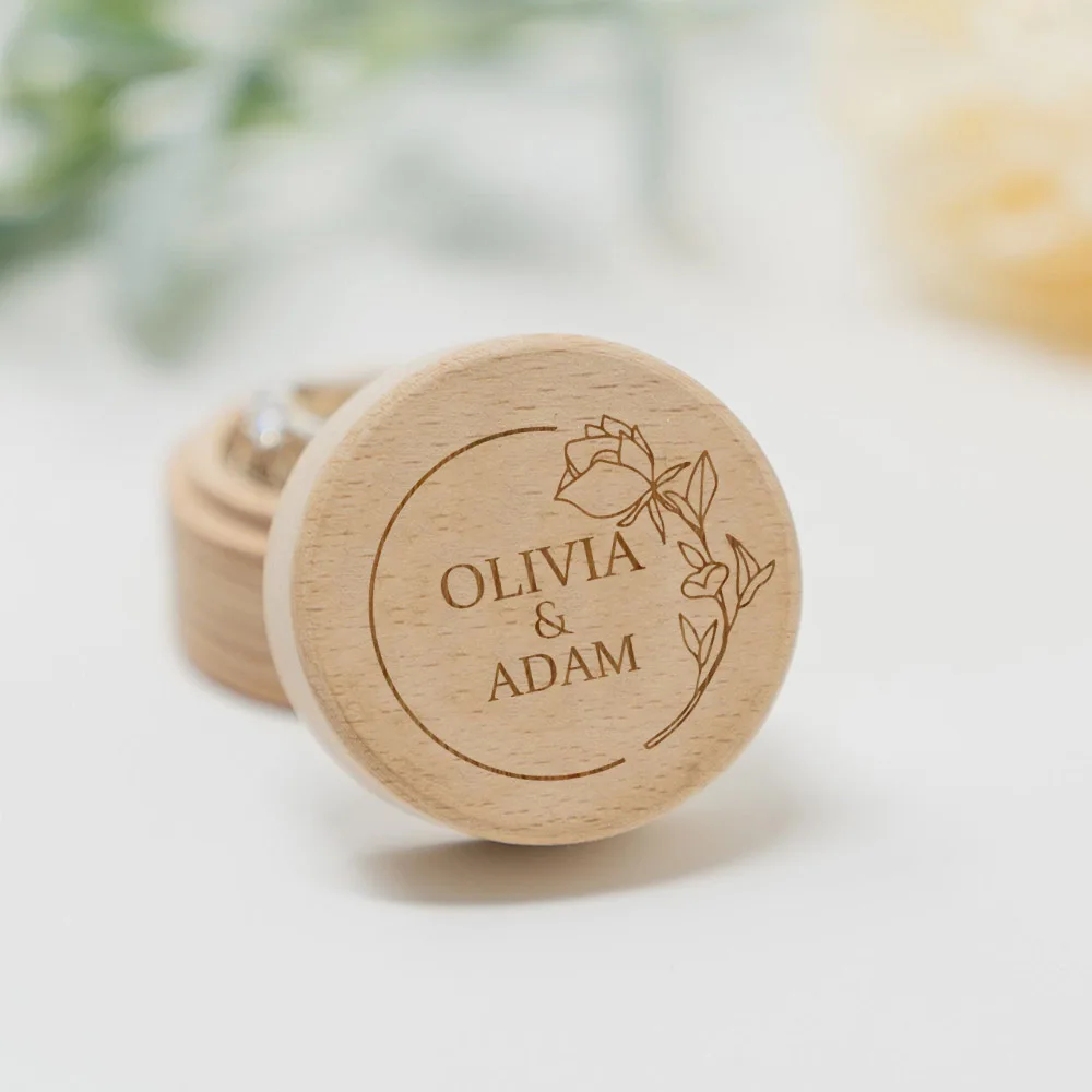 Personalized Wedding Ring Box  - огляд і ціна Ring Binder Box