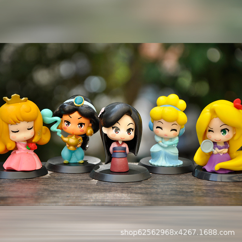 9pcs/set Anime Princess Q Vers - огляд і ціна Desk Setup Kit