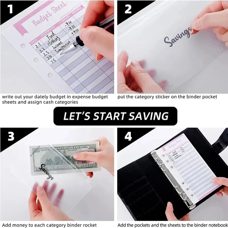 Macaron Color A6 Budget Binder - огляд і ціна Ring Binder Box