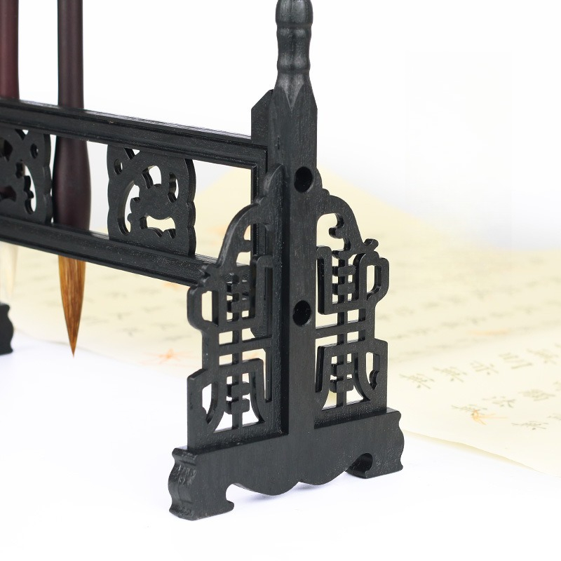 Wenge Wood Calligraphy Brush H - огляд і ціна Desk Setup Kit