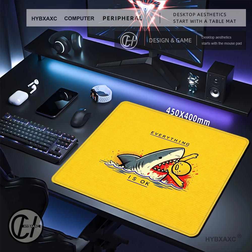 HYBXAXC S-Shark E-eating Mouse - огляд і ціна Work Desk Home Setup