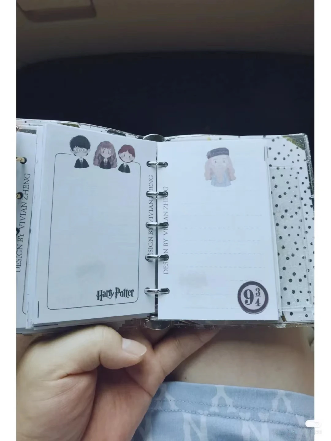 M5 Transparent Milky White Sta - огляд і ціна Ring Binder Box