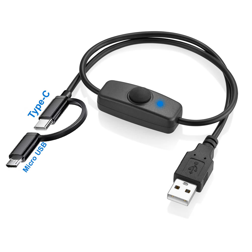 2 in 1 Type C / Micro USB Char - огляд і ціна Desk Setup Led Strip