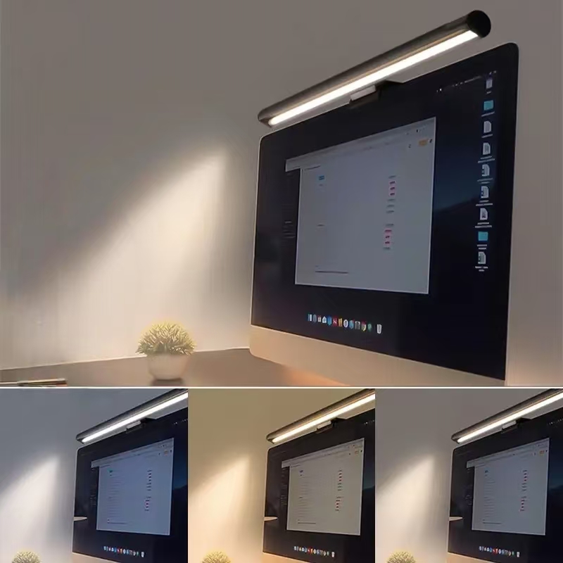 LED Monitor Light Hanging Desk - огляд і ціна Desk Setup For Studying