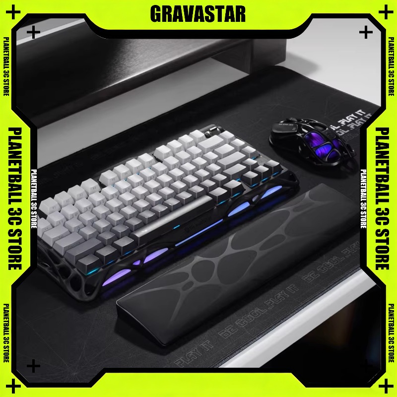 GravaStar Sci-Fi Ergonomic Key - огляд і ціна Ergonomic Desk Setup Keyboard