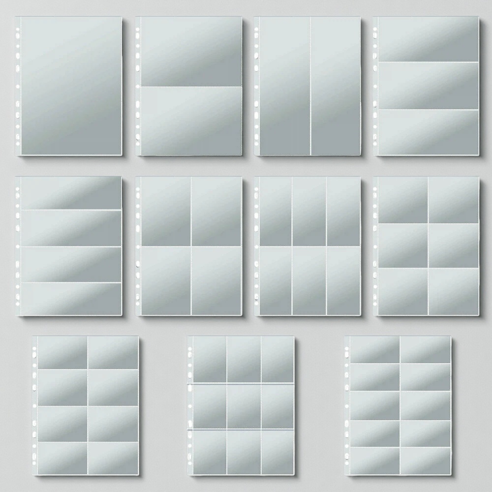 11-Hole A4 Clear Photo Album C - огляд і ціна Ring Binder Box