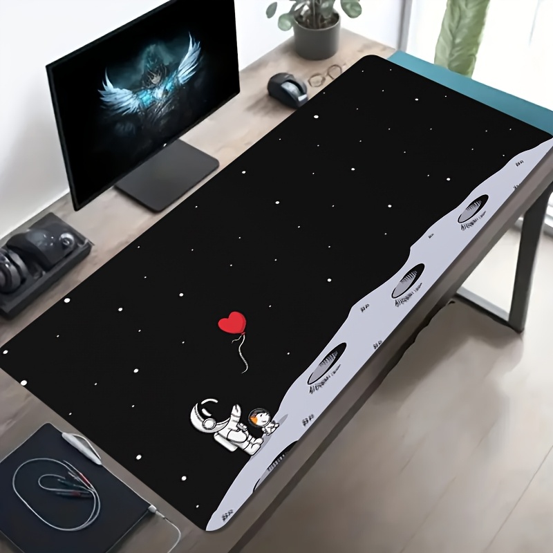 Astronaut Moon Space Oversized - огляд і ціна Desk Setup Pc And Laptop