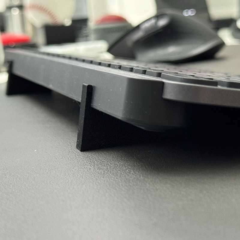Keyboard Riser Feet Stand, Erg - огляд і ціна Ergonomic Desk Setup Keyboard
