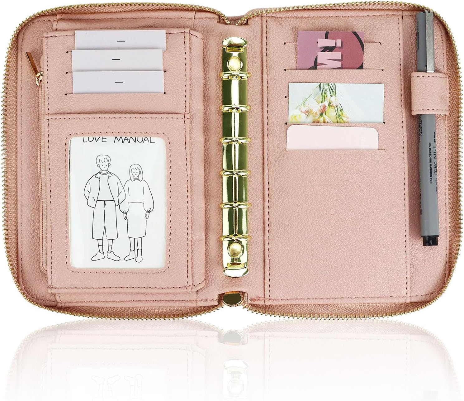 A7 Leather Budget Binder Cash  - огляд і ціна Ring Binder Box