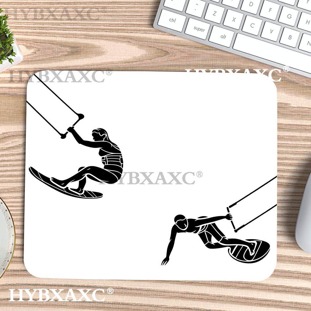 HYBXAXC Kitesurf Line Art Mous - огляд і ціна Work Desk Home Setup