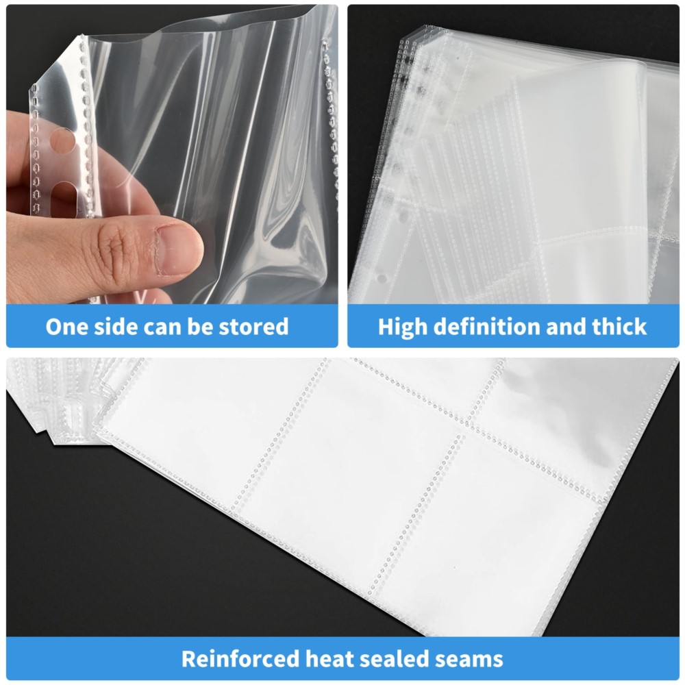 50 Sheets 9 Pocket Single Side - огляд і ціна Ring Binder Box