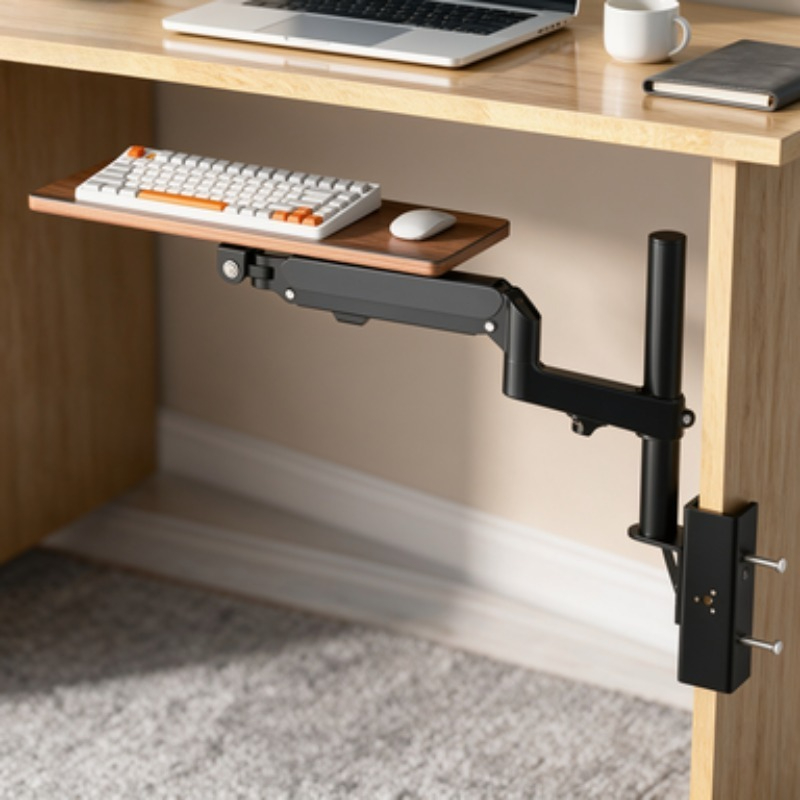 Save Space Under Desk Keyboard - огляд і ціна Ergonomic Desk Setup Keyboard