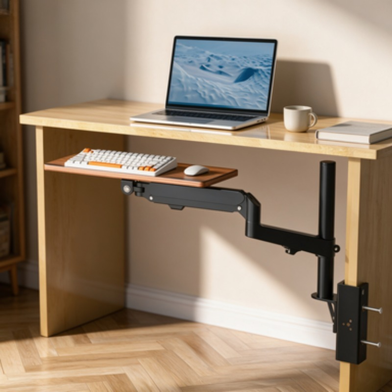 Save Space Under Desk Keyboard - огляд і ціна Ergonomic Desk Setup Keyboard