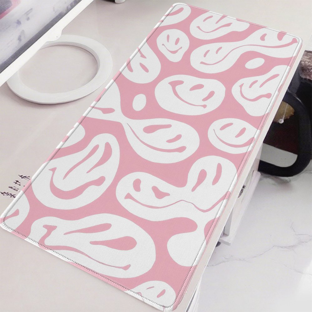 Aesthetic Pink Desk Mat Large  - огляд і ціна Desk Setup For Studying