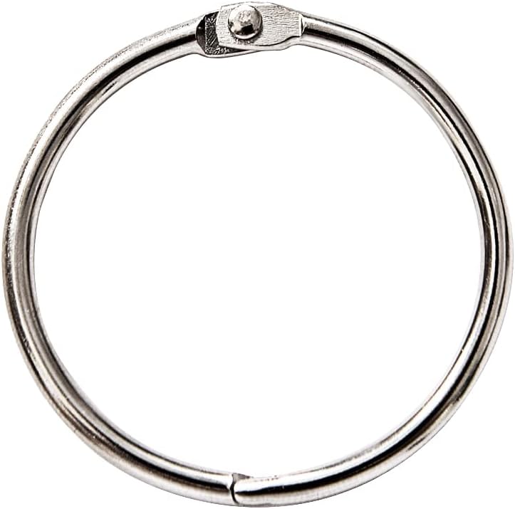 24 Pack Shower Curtain Rings,R - огляд і ціна Ring Binder Box