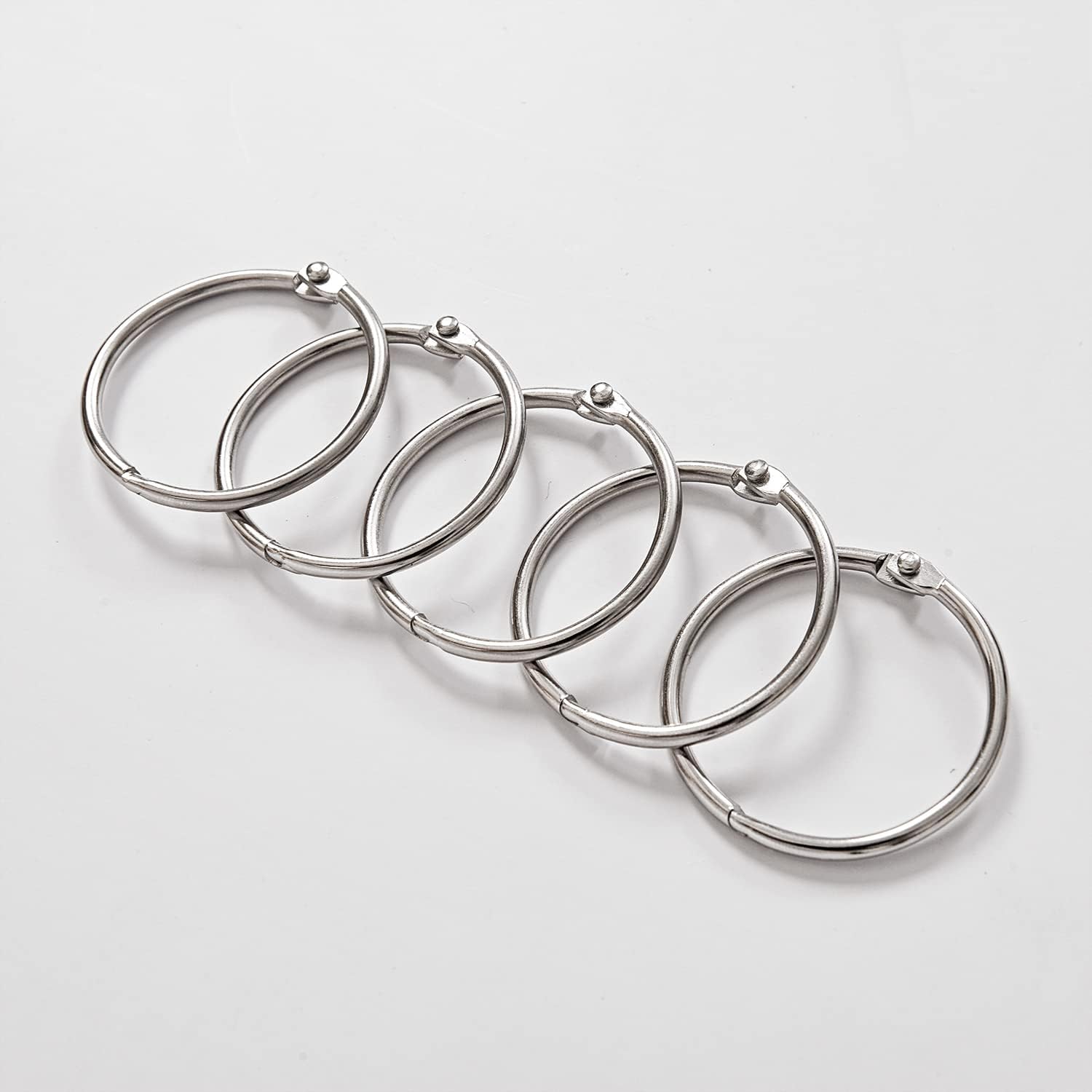 24 Pack Shower Curtain Rings,R - огляд і ціна Ring Binder Box