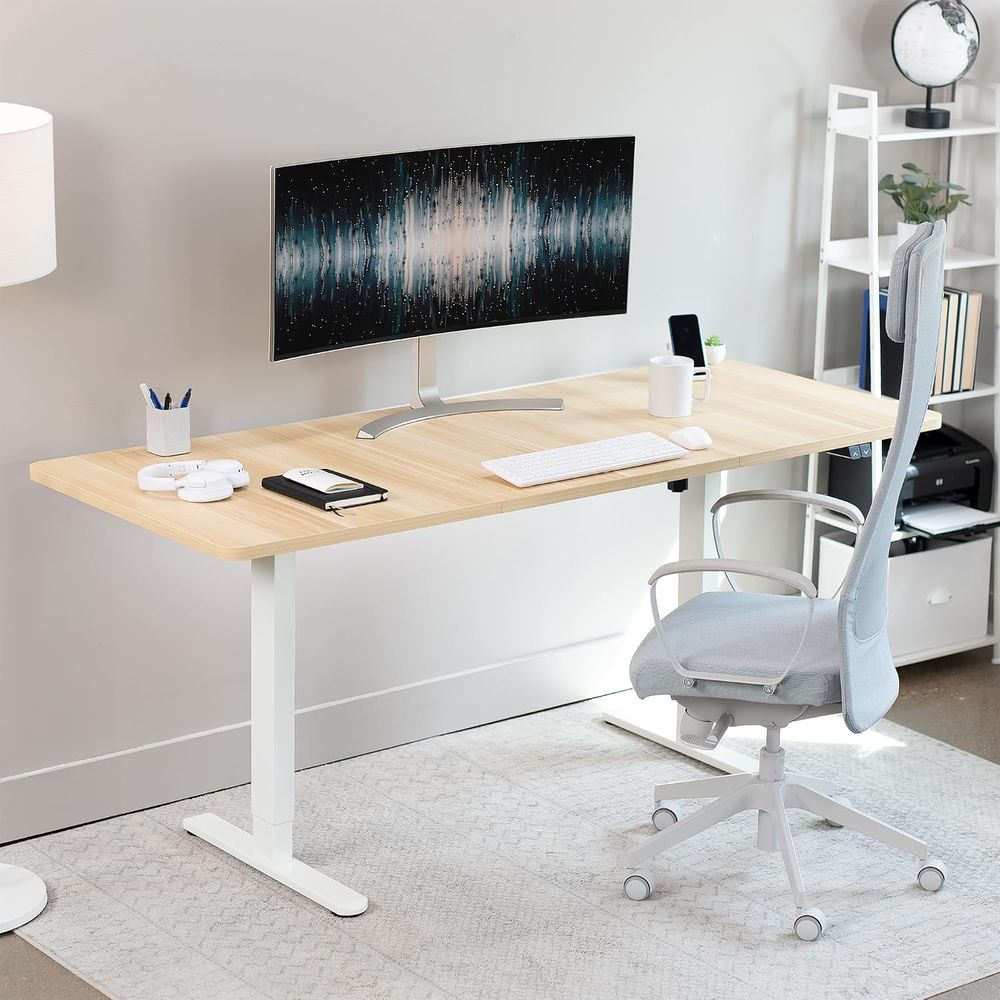 Electric 71 x 30 inch Stand Up - огляд і ціна Desk Setup Kit