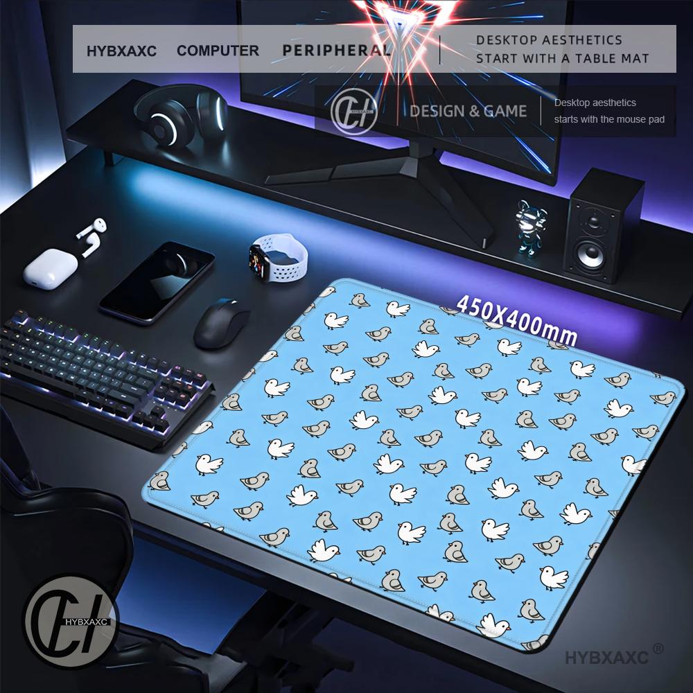 HYBXAXC Cute Blue Bird Pattern - огляд і ціна Work Desk Home Setup