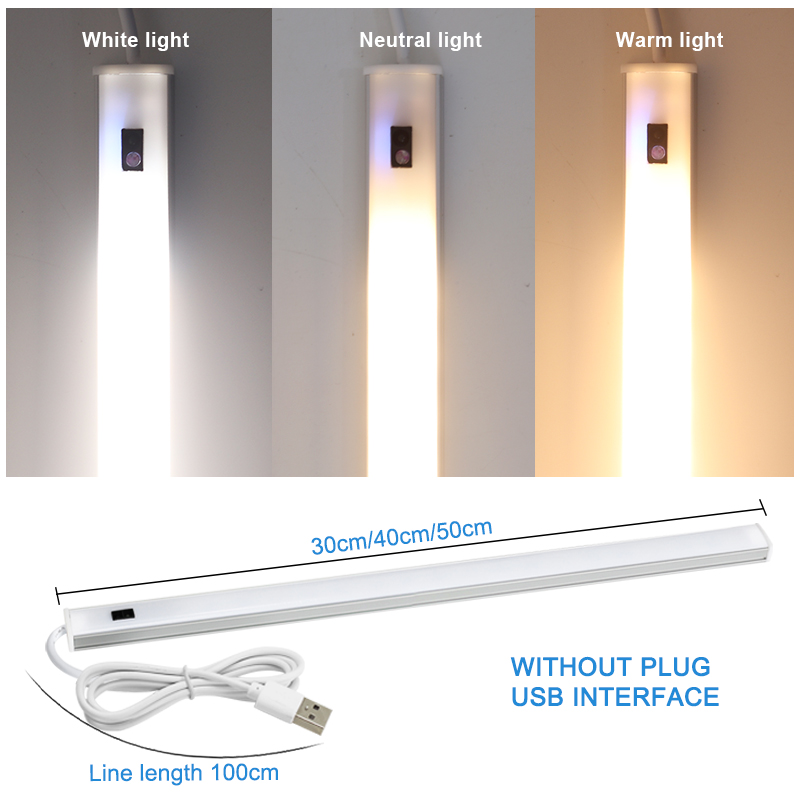 5V USB LED Strip Desk Lamp Han - огляд і ціна Desk Setup Led Strip