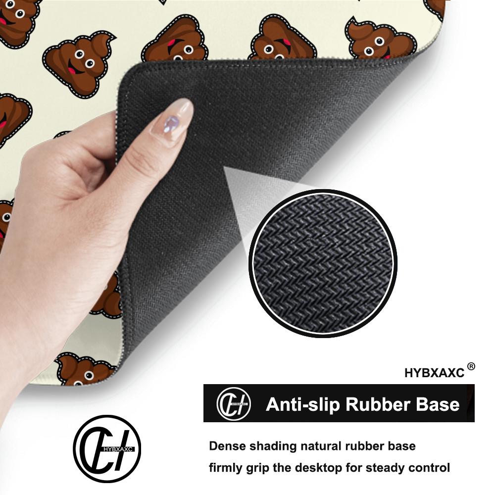 HYBXAXC Poop Emoji Pattern Sma - огляд і ціна Work Desk Home Setup