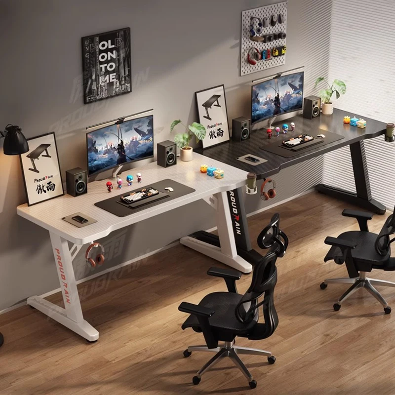 Gaming Console Computer Desks  - огляд і ціна Desk Setup Monitor And Laptop