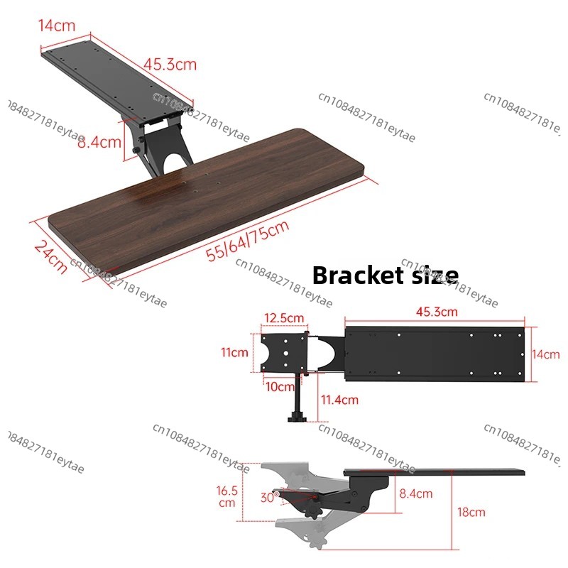 Ergonomic Under Desk Keyboard  - огляд і ціна Ergonomic Desk Setup Keyboard