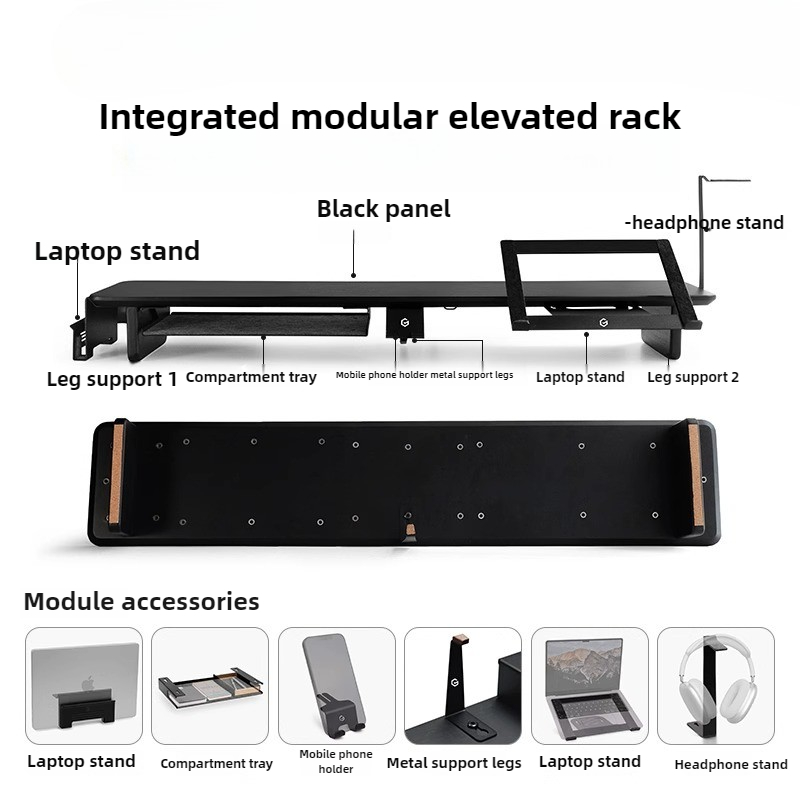 Modular Monitor Riser Stand Er - огляд і ціна Desk Setup Monitor And Laptop