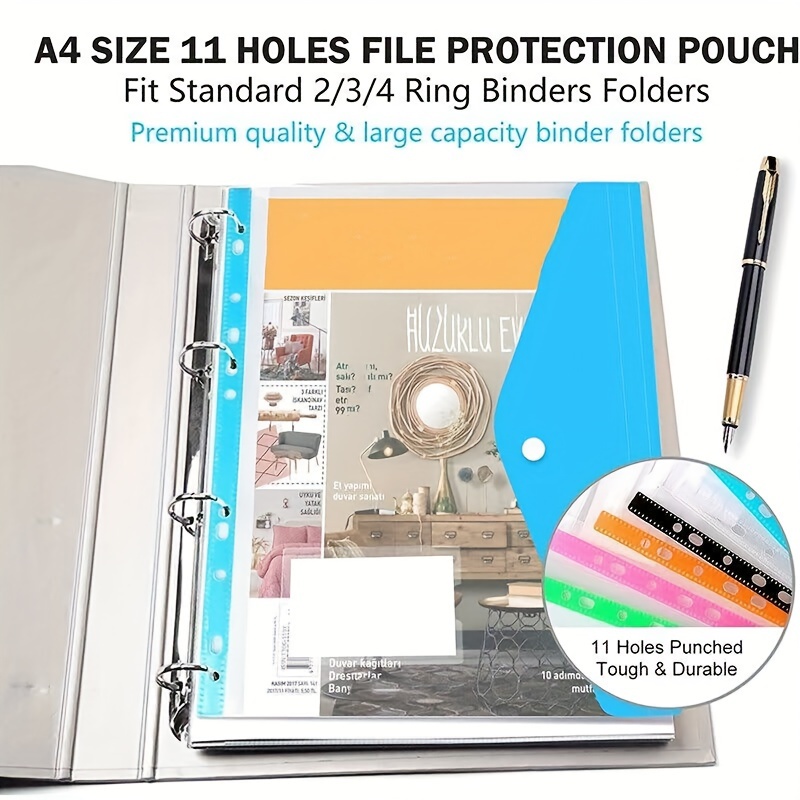 Colorful Plastic File Folders  - огляд і ціна Ring Binder Box