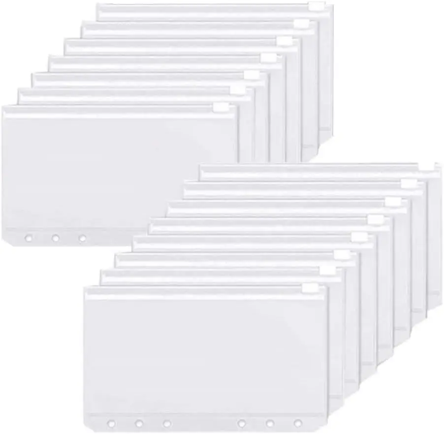 Binder Pockets A6 6-Hole Zippe - огляд і ціна Ring Binder Box