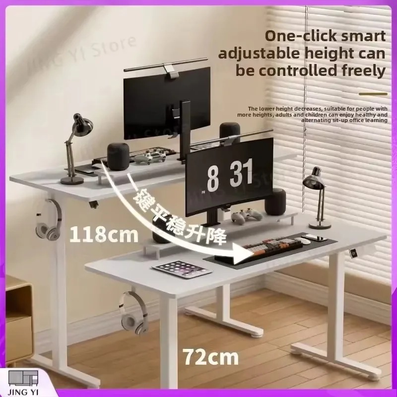 Electric Height Adjustable Sta - огляд і ціна Desk Setup For Studying