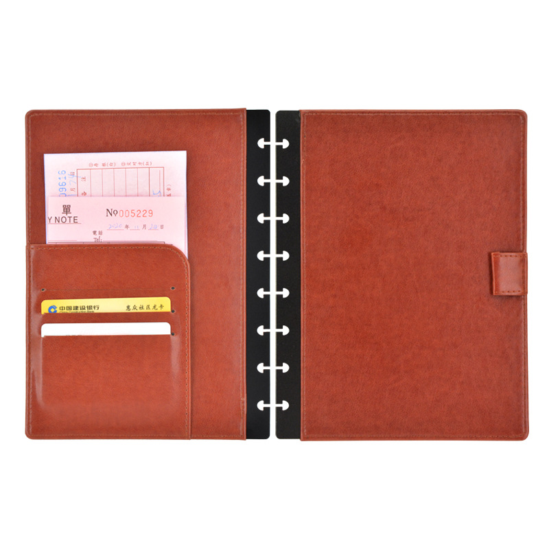 Loose-leaf Leather Cover Mushr - огляд і ціна Ring Binder Box