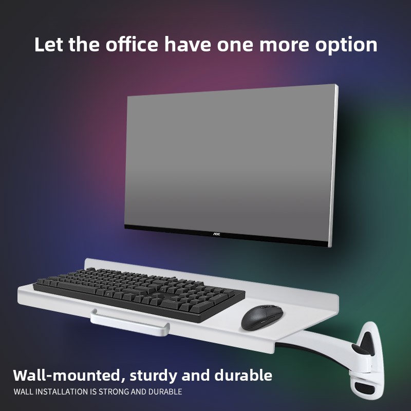 Industrial Wall Mounted Keyboa - огляд і ціна Ergonomic Desk Setup Keyboard