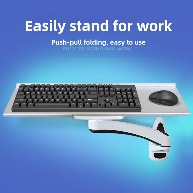Industrial Wall Mounted Keyboa - огляд і ціна Ergonomic Desk Setup Keyboard