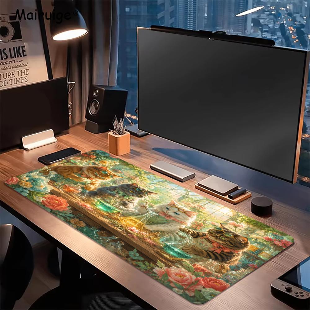 Cats Mouse Pad Anti-slip Desk  - огляд і ціна Desk Setup For Studying