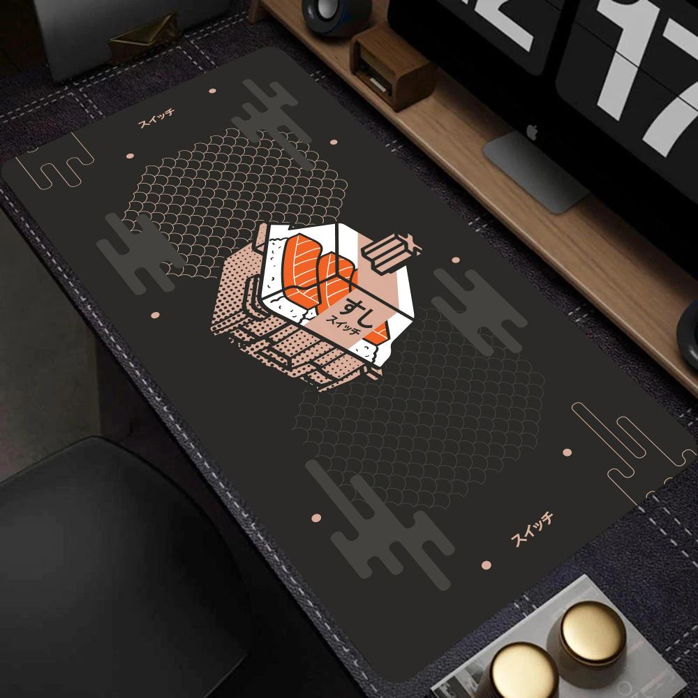 Tech Abstract Pattern Large Mo - огляд і ціна Work Desk Home Setup