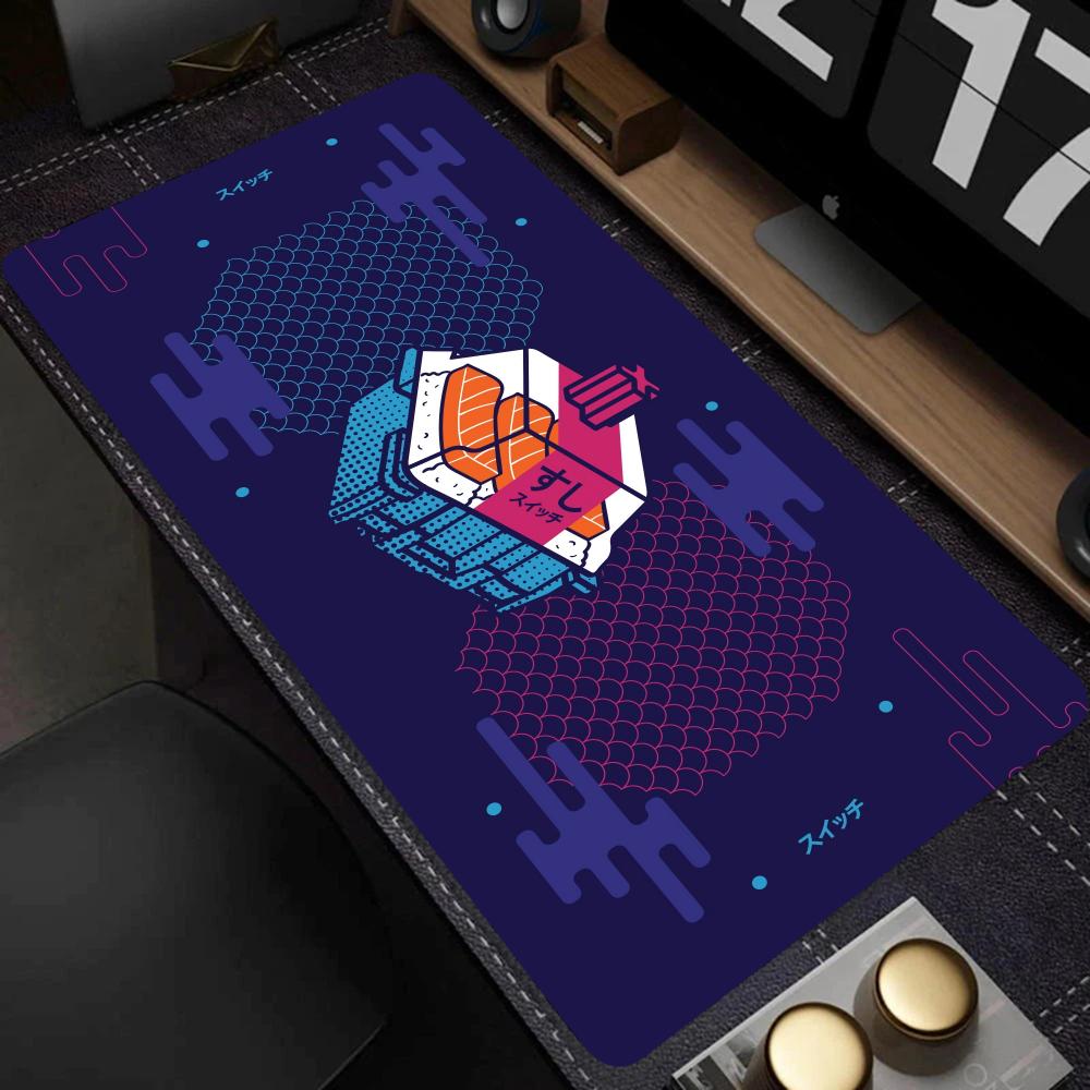 Tech Abstract Pattern Large Mo - огляд і ціна Work Desk Home Setup
