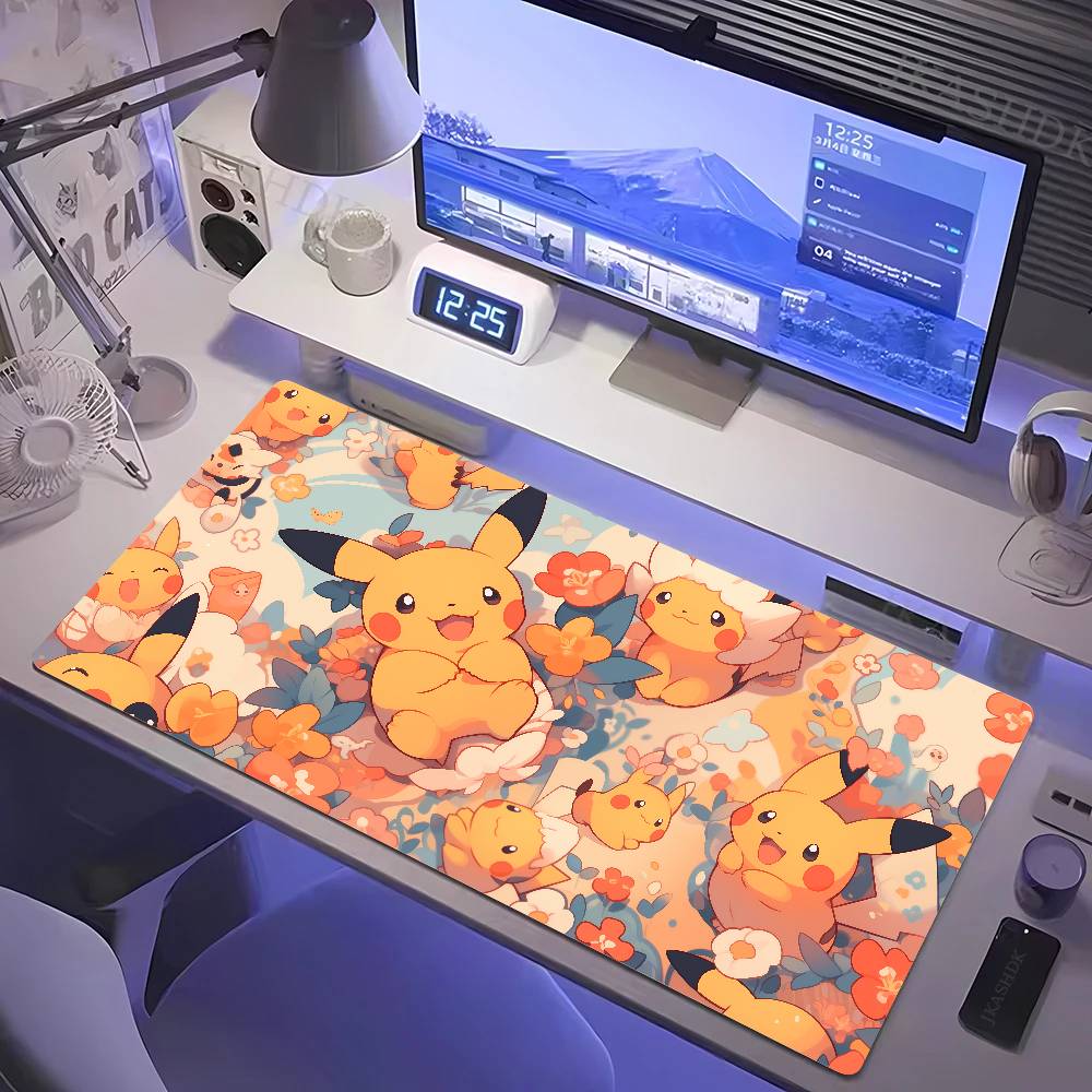 Pokemon Mouse Pad Large Gaming - огляд і ціна Desk Setup Pc And Laptop
