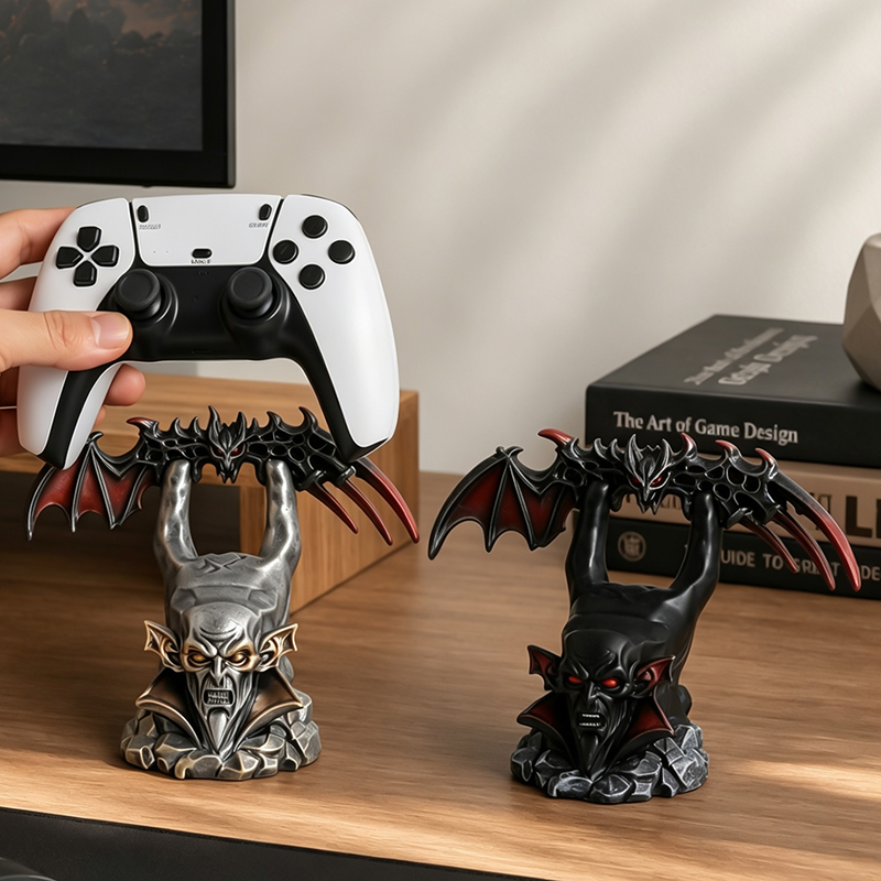 Spooky Vampire Bat Wing Resin  - огляд і ціна Desk Setup Xbox