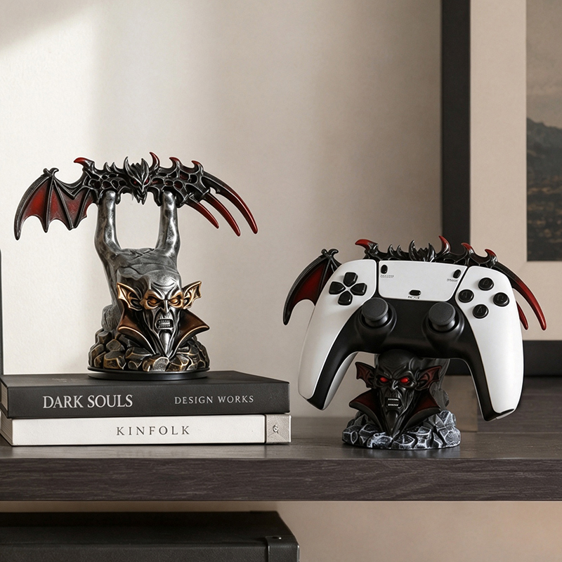 Spooky Vampire Bat Wing Resin  - огляд і ціна Desk Setup Xbox