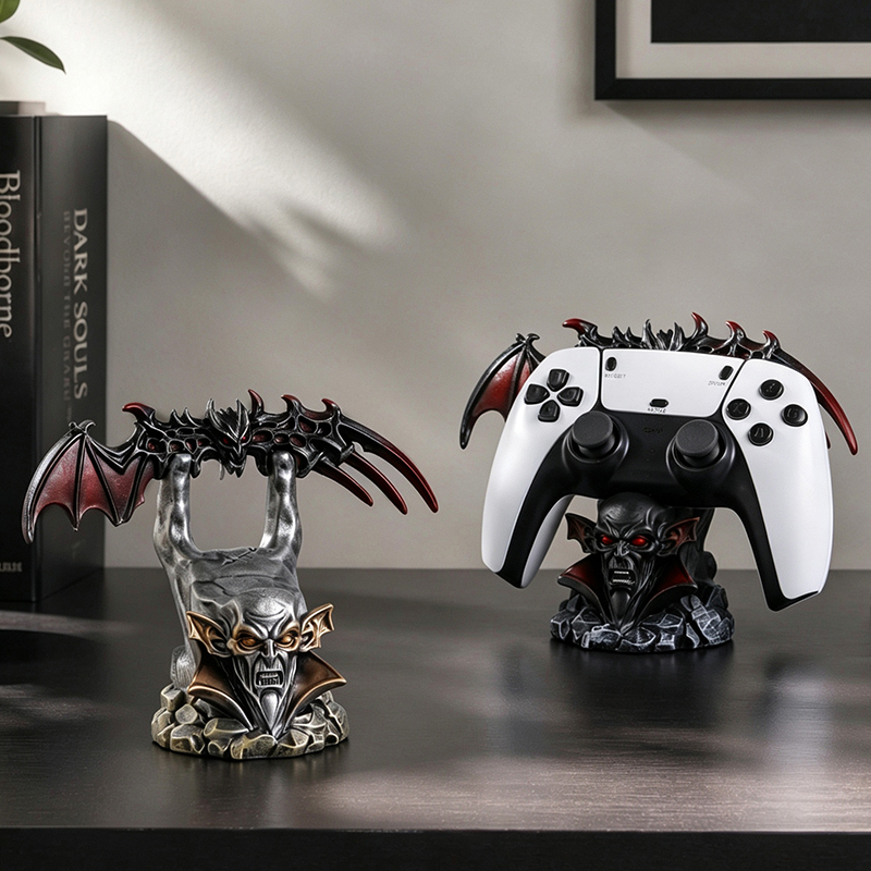 Spooky Vampire Bat Wing Resin  - огляд і ціна Desk Setup Xbox