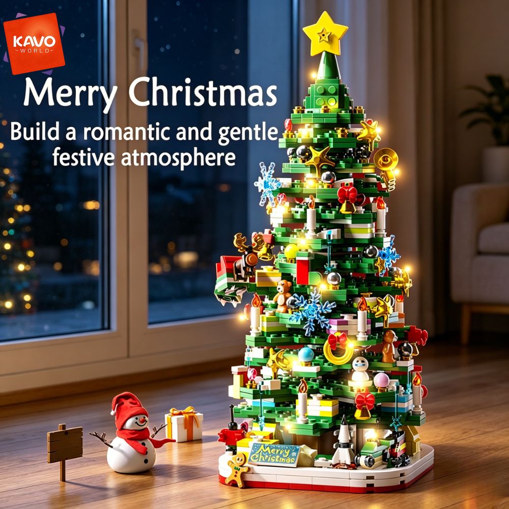 KAVOWORLD 1024pcs Christmas Tr - огляд і ціна Desk Setup Couple