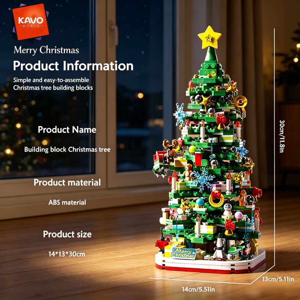 KAVOWORLD 1024pcs Christmas Tr - огляд і ціна Desk Setup Couple