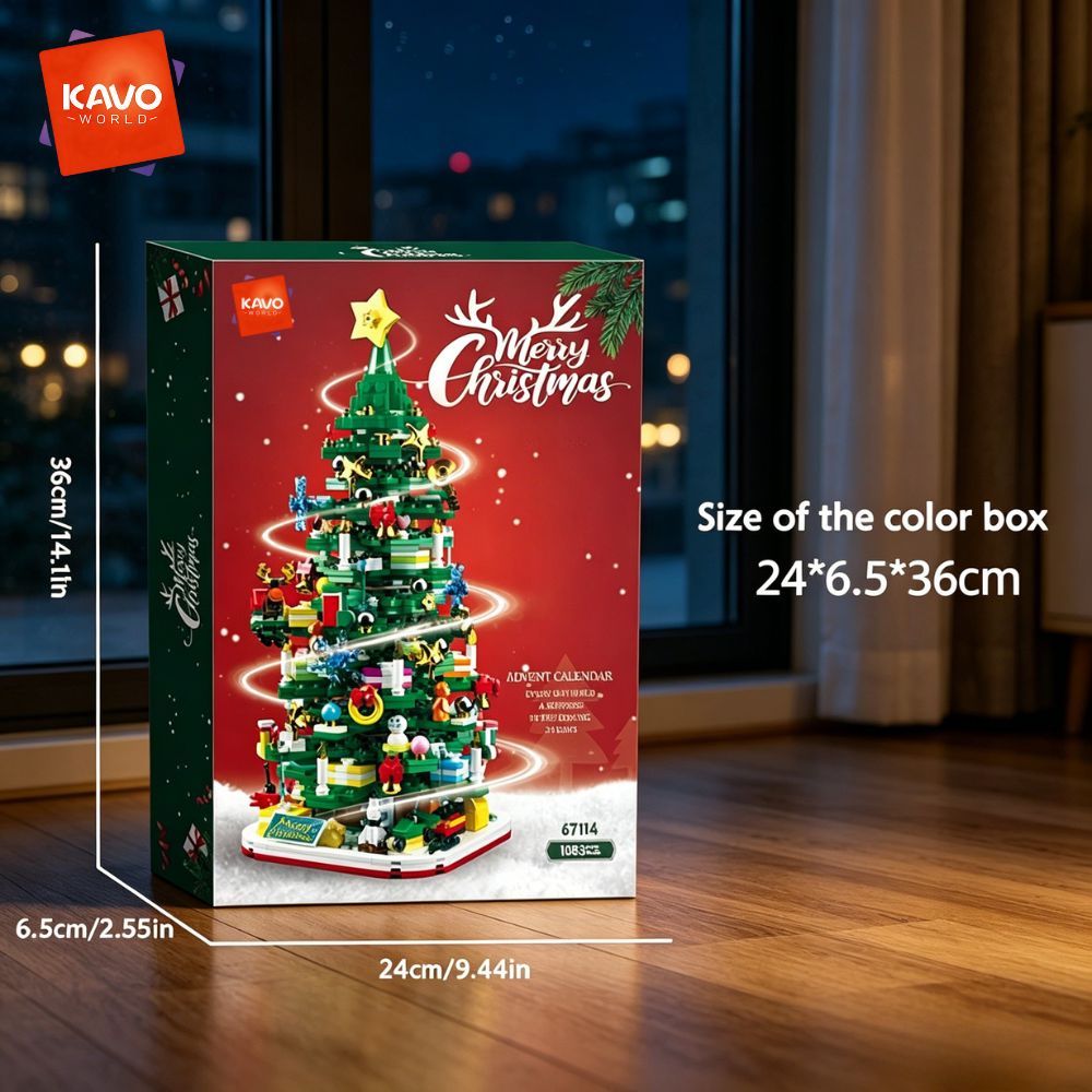 KAVOWORLD 1024pcs Christmas Tr - огляд і ціна Desk Setup Couple