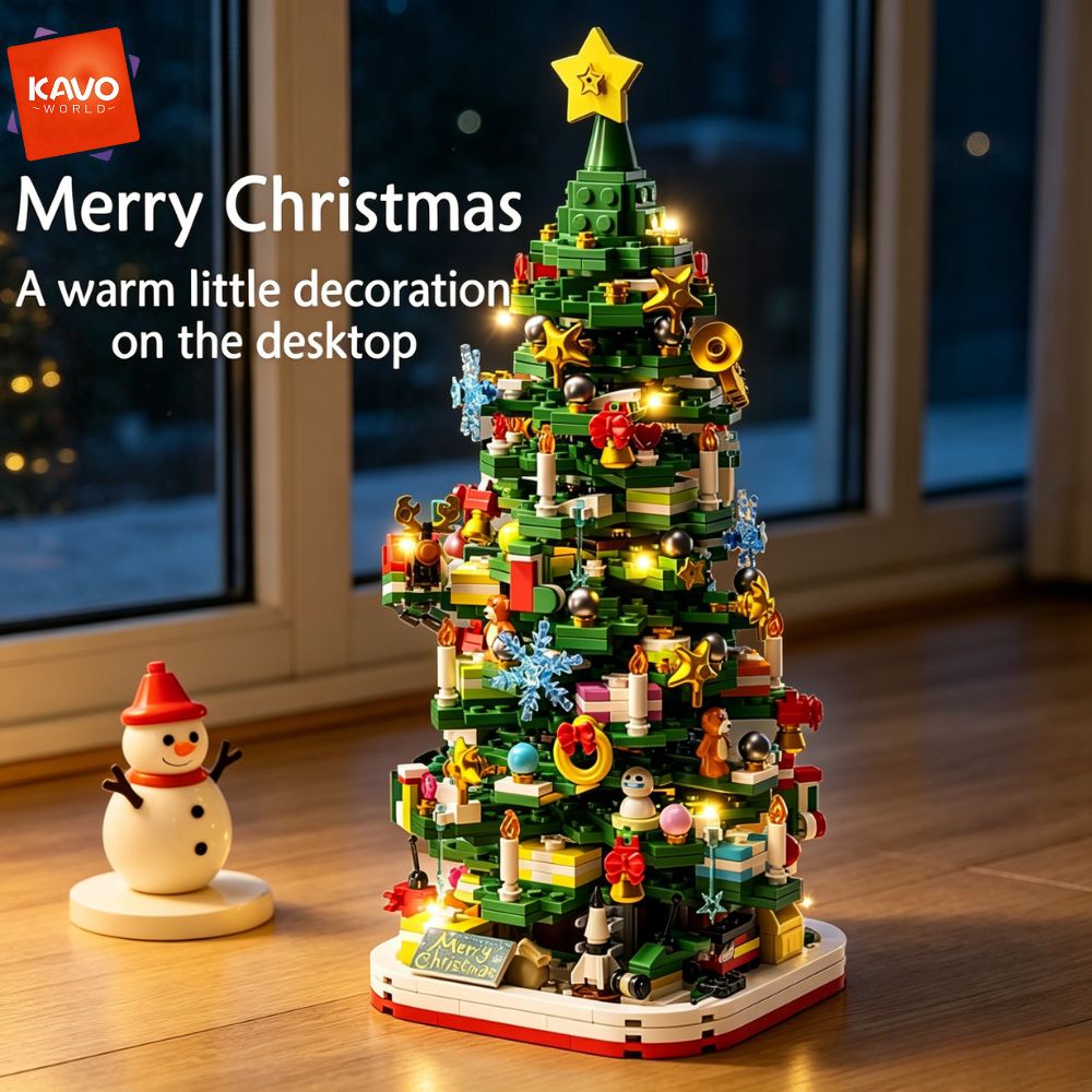 KAVOWORLD 1024pcs Christmas Tr - огляд і ціна Desk Setup Couple