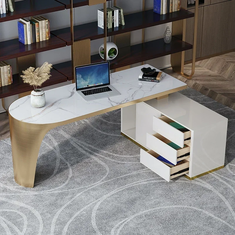 European Executive Office Desk - огляд і ціна Desk Setup For Studying